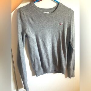 Hollister grey sweater